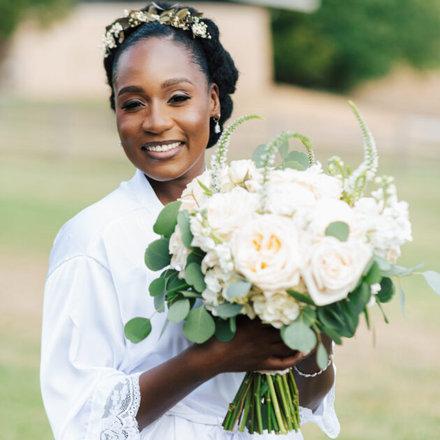 White Romance Bridal Bouquet